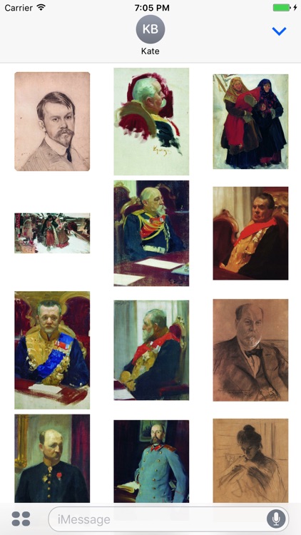 Boris Kustodiev Artworks Stickers