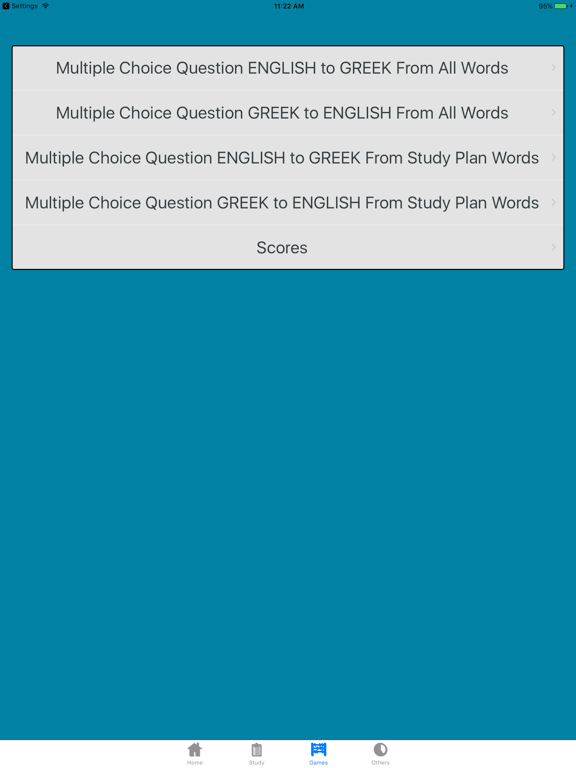 Greek Dictionary iPad screenshot