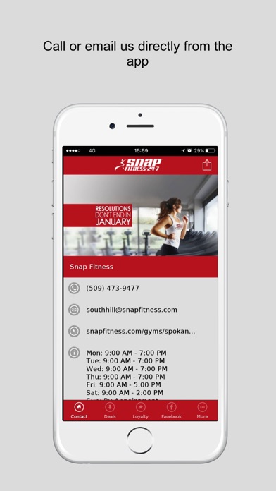 Screenshot #3 pour Snap Fitness Spokane Southill