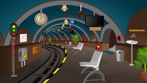 Railway Waiting Room Escape screenshot #3 for iPhone