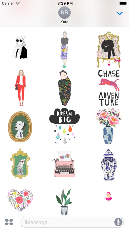 Dainty - Redbubble sticker pack