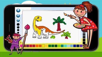 How to cancel & delete Dinosaurs Puzzle Coloring Pages Game for Kids from iphone & ipad 4