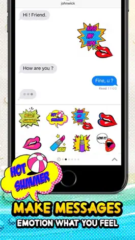 Game screenshot Summer Girl Stickers for iMessage apk