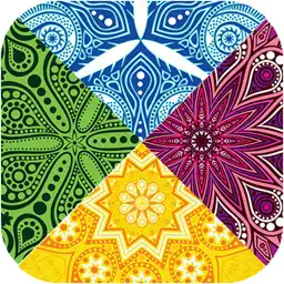 Mandalas Color Circle On Gravity Switch Iq Test app icon