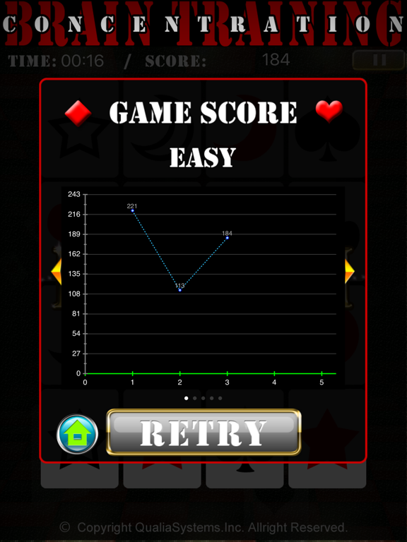 Brain Training - Concentration Symbols iPad screenshot