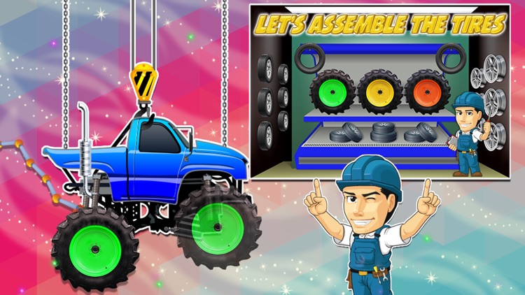 Monster Truck Factory- Crazy Mechanics Garage screenshot-4
