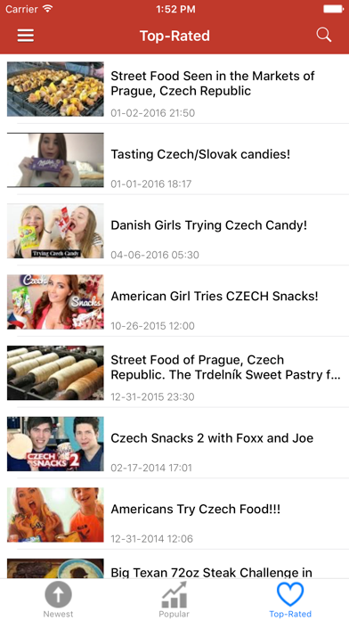 Czech News in English & Czech Music Radio iPhone screenshot 5 - News app