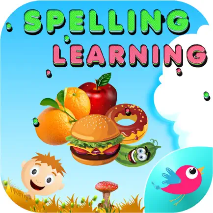 Spelling Learning Foods Phonics Words for Kids Cheats