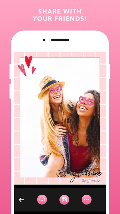 Magicam - Free Valentine Camera for Couple Selfies