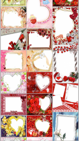 Valentines Day Photo Frames - Lovers Couple Family screenshot