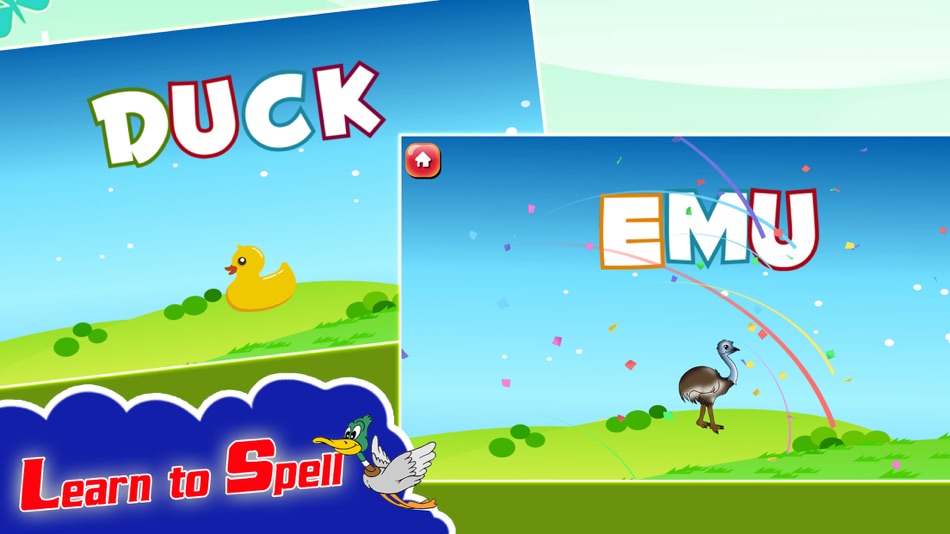 #4. Kids Spelling Learning Birds - Phonics Words Free (iOS) By: swapnil patel