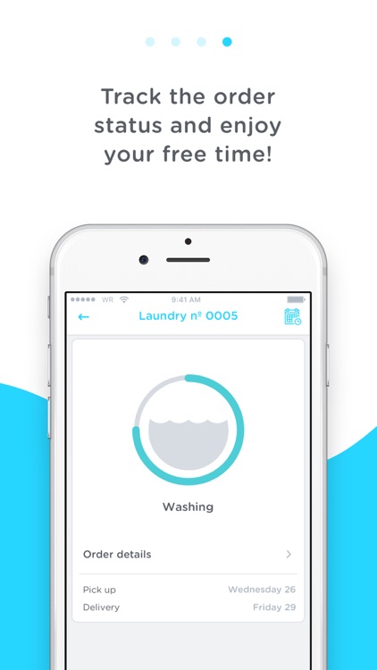 WASHROCKS - Laundry delivery screenshot-3