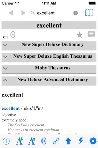 Advanced Deluxe Dictionaries And Thesaurus Pro screenshot 3