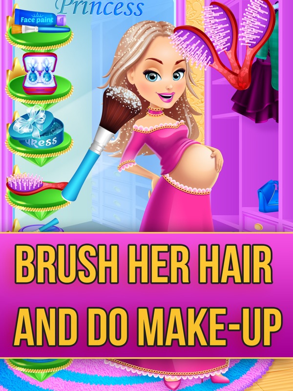 Princess Baby Adventure - Makeover & Salon Game screenshot 8