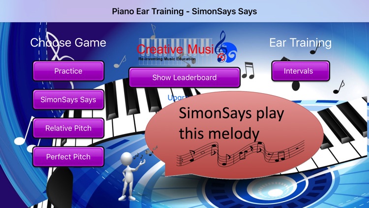 Piano Ear Trainer - SimonSays