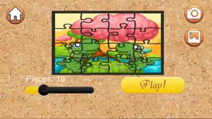 Dino Jigsaw Puzzles pre k -7 year old activities screenshot #3 for iPhone