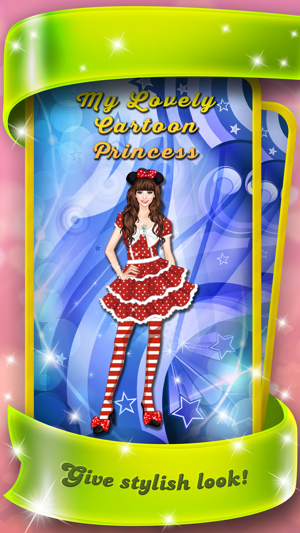 My Lovely Cartoon Princess - Stylish dress up game(圖2)-速報App