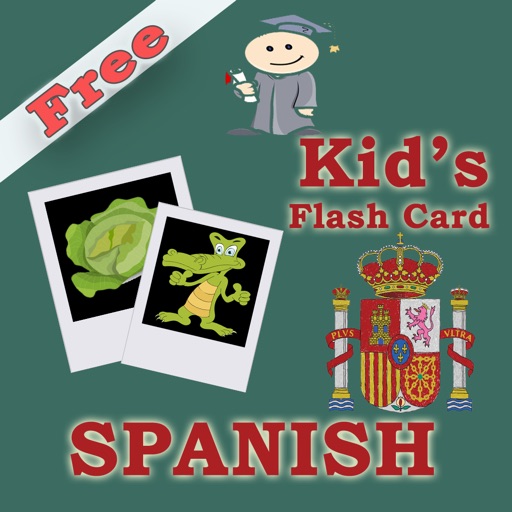 Spanish Kids Flash Card / Teach Spanish To Kids icon