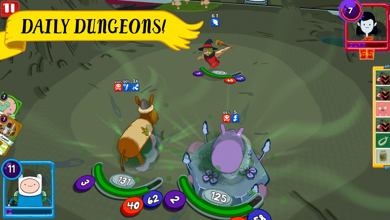 Card Wars Kingdom - Adventure Time Hack screenshot 5 - iOS game interface