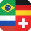 Icon World Flag Quiz ~ Guess Name the Country Flags