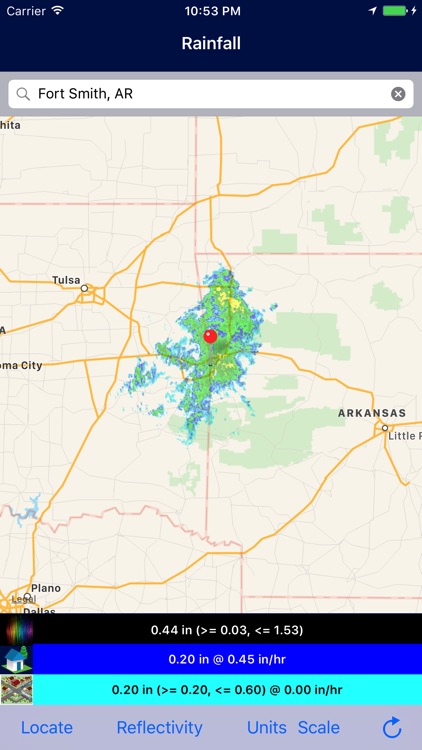 Rainfall - Radar Rain and Precipitation Gauge