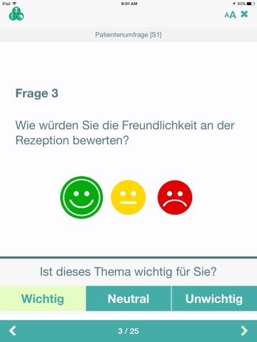 Hausaerzte Gruenwald Feedback screenshot 2