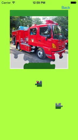 Game screenshot Fire Truck Jigsaw Puzzles mod apk