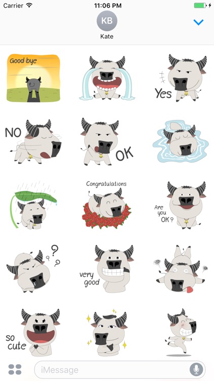 Rebel Supper Funny Buffalo Sticker