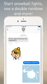 How to cancel & delete the weather network stickers for imessage 2