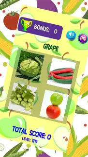learn name of fruits and vegetables english vocab iphone screenshot 3
