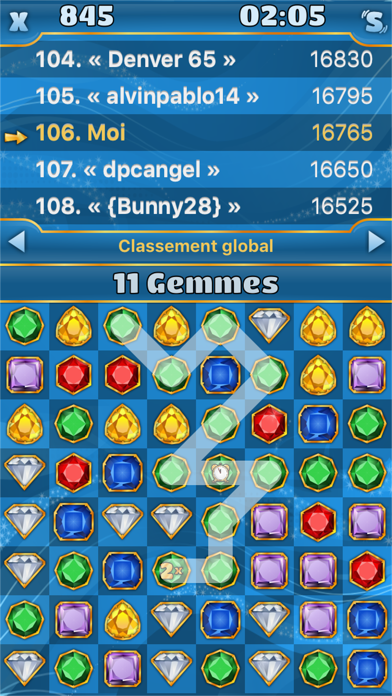 Screenshot #3 pour Gem Shaker Free