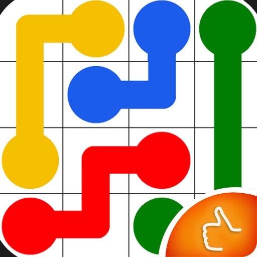 Line Link - Connect Dots Icon