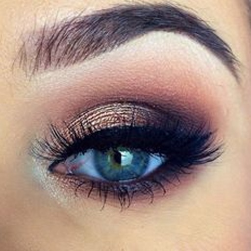 Eye Makeup Design Ideas, Smokey Eye Shadows Photos Icon