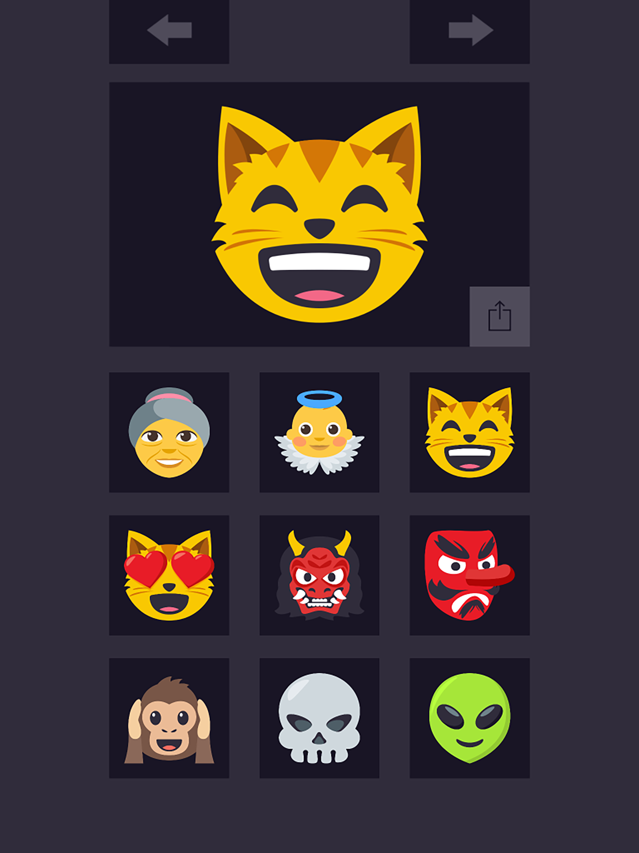 The emoji nation exploji games: sticker for faces