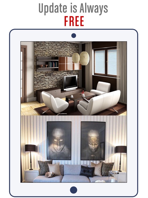 Home Interior Design ideas + Bedroom Design idea iPad screenshot