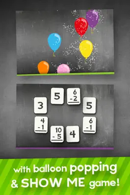 Game screenshot Subtraction Flash Cards Match Math Games for Kids apk