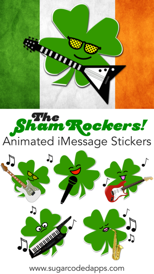 ShamRockers!: Animated Stickers(圖1)-速報App