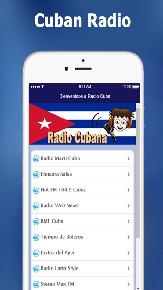 Cuban Radio Live: The Best Stations of Cuba - 1.2 - (iOS)