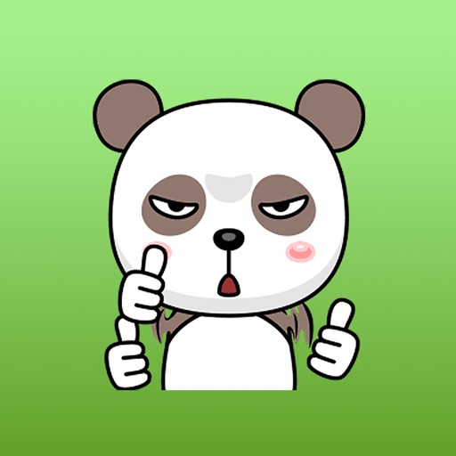 Taboo The Funny Panda Animated Sticker