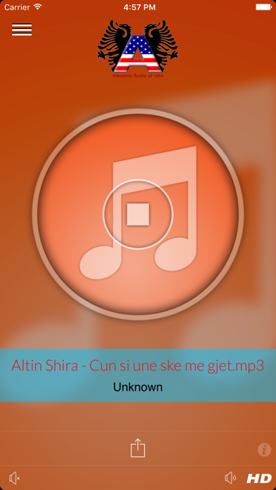 Screenshot #1 pour Albanian Radio of USA