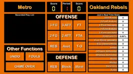 Game screenshot BBS Basketball Stats apk