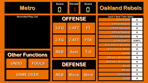BBS Basketball Stats screenshot 2