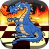 Checkers with Dragons & Beasts Boards Pro