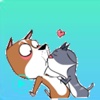 Dog Love Animated Stickers