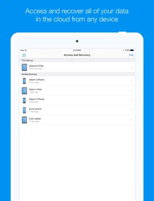 Screenshot 4 Mobile Backup for Business iphone