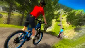 Uphill Bicycle Rider Kids - Offroad Mountain Climb screenshot #5 for iPhone