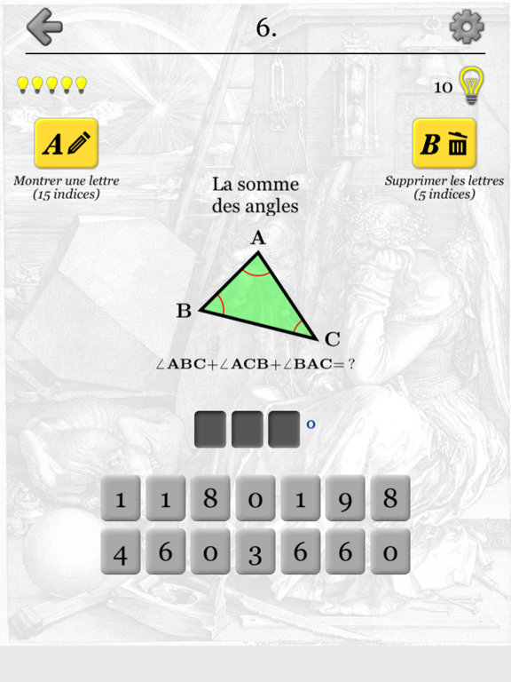Screenshot #6 pour Les formes géométriques et les types de triangles