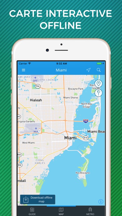 Screenshot #3 pour Miami Guide Voyage avec Offline Maps