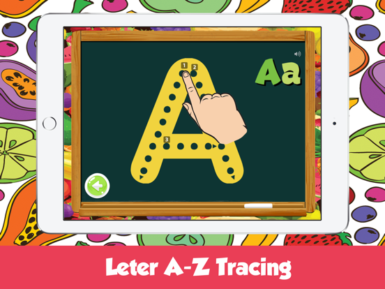 Screenshot #4 pour abc Alphabet Fruit Vocabulaire Coloration Des jeux
