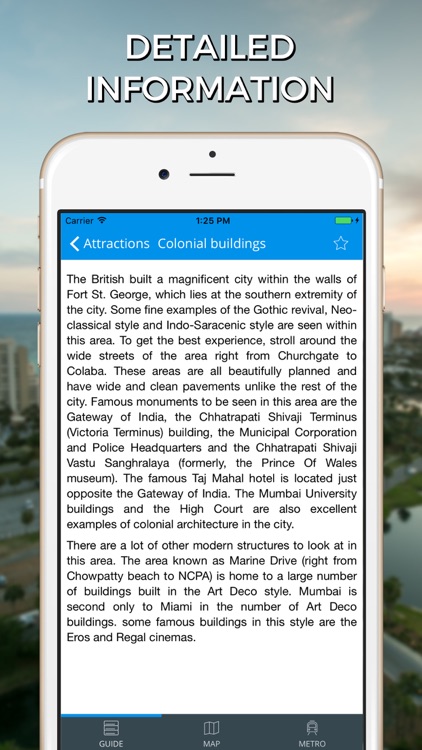 Mumbai Travel Guide with Offline Street Map